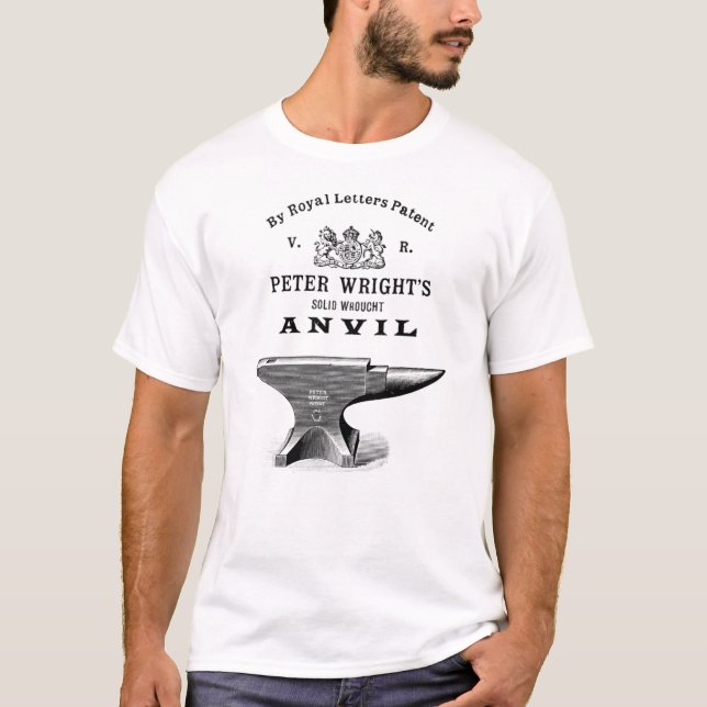 Camiseta El viejo Peter Wright Anvil (Anverso)