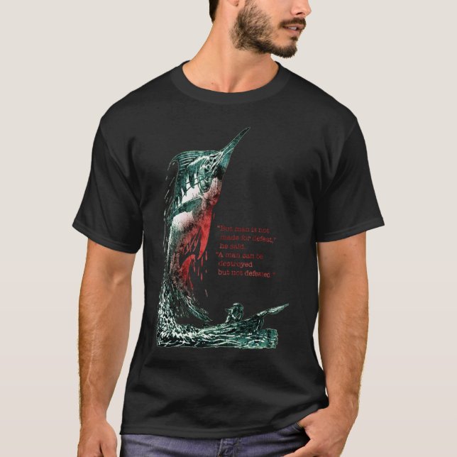 Camiseta El viejo y el mar Hemingway (Anverso)