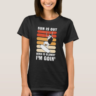 Camiseta El viento sopla Kitesurf y Kiteboarding