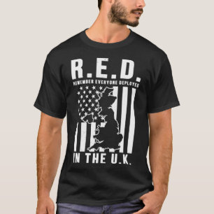 Camiseta El viernes rojo recuerda a todo el mundo desplegad