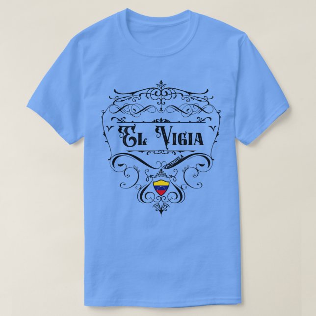 Camiseta El Vigia Vintage (Diseño del anverso)