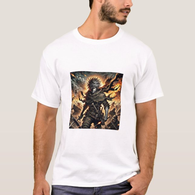 Camiseta "El villano" - Épica batalla (Anverso)