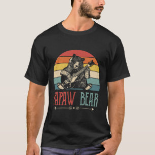 Camiseta El Vinatge Papaw de los hombres venera el Día del