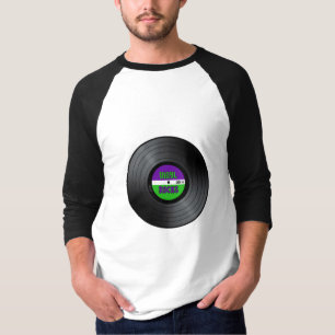 Camiseta El vinilo oscila LP