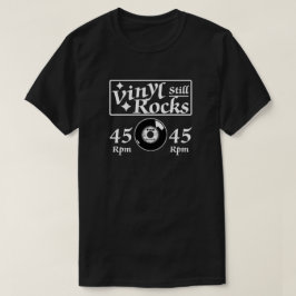 Camiseta El vinilo todavía suena 45 Rpm