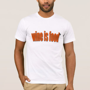 CAMISETA EL VINO ES CULTURA DE LA COMIDA