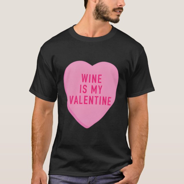 Camiseta El Vino Es Mi Conversación. (Anverso)