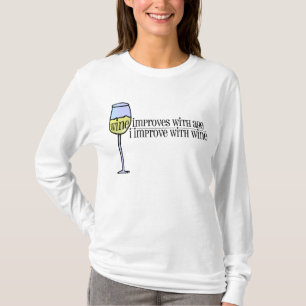 Camiseta El vino mejora…