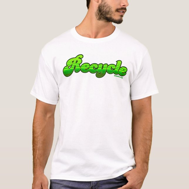 Camiseta El vintage recicla (Anverso)