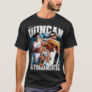 Camiseta El Vintage Tim Duncan El Gran Baloncesto Fundament
