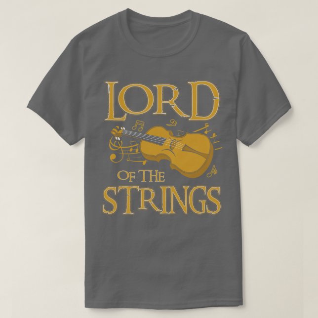 Camiseta El Violin Del Señor De Las Cadenas (Diseño del anverso)