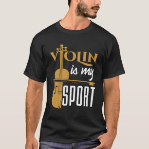Camiseta El Violin Es Mi Música Deportiva Cute Violinista O