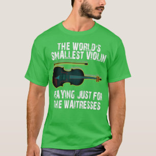 Camiseta El violín más pequeño del mundo