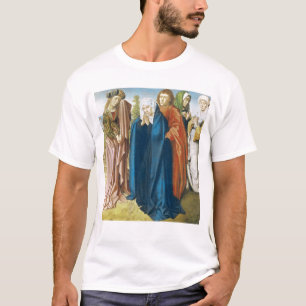 Camiseta El Virgen María con St. John el evangelista