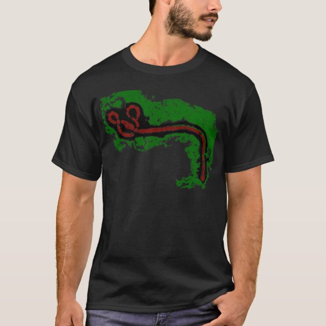 Camiseta El virus de Ebola (Anverso)