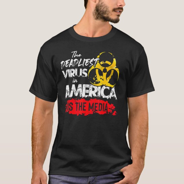 Camiseta El Virus Más Mortífero En Estados Unidos Es El Ant (Anverso)