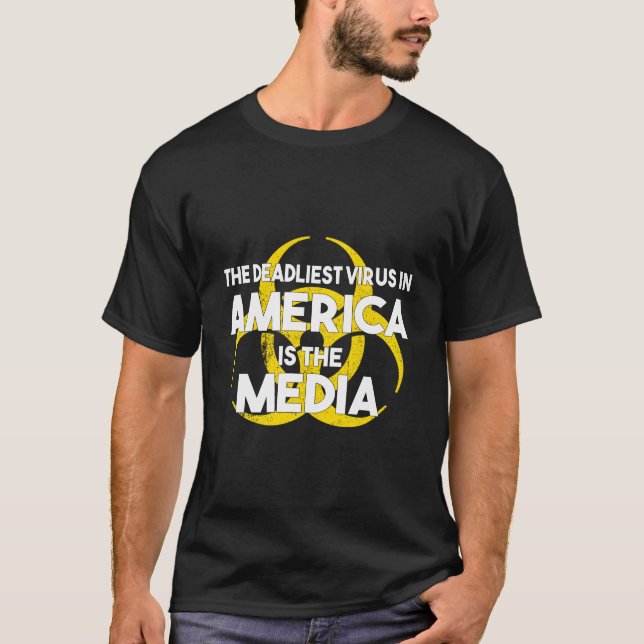 Camiseta El virus más mortífero en Estados Unidos es el de  (Anverso)