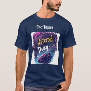 Camiseta El visitante: Cometa y asteroide de Night Sky Magi