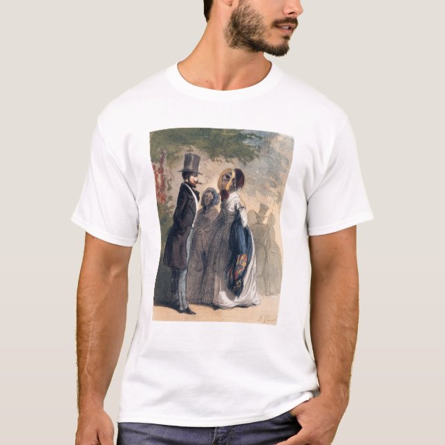 Camiseta El visitante regular a los jardines de Ranelagh (Anverso)