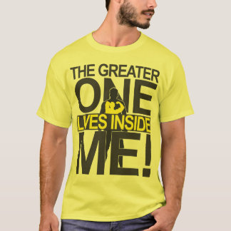 Camiseta Él vive en mí