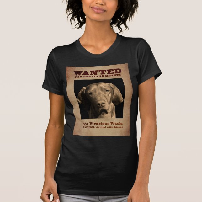 Camiseta El Vizsla vivaz (Anverso)