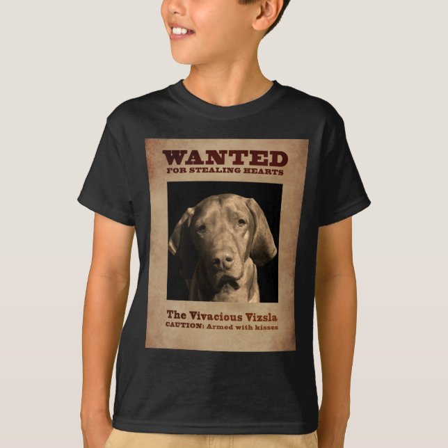 Camiseta El Vizsla vivaz (Anverso)