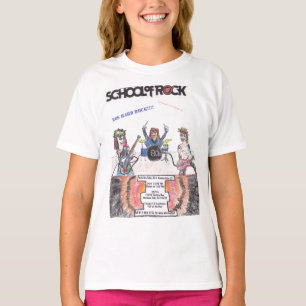 Camiseta El volante de rock duro de los 80