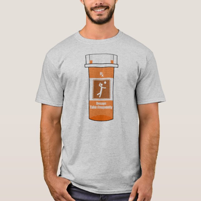 Camiseta El Voleibol Es Mi Droga (Anverso)