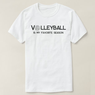 Camiseta El voleibol es mi temporada favorita