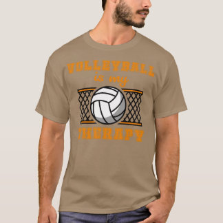 Camiseta El voleibol es mi terapia