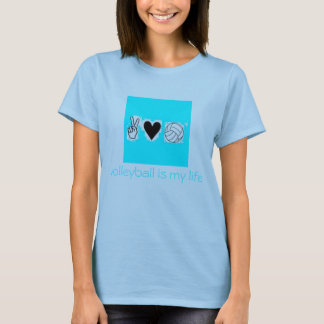 Camiseta el voleibol es mi vida