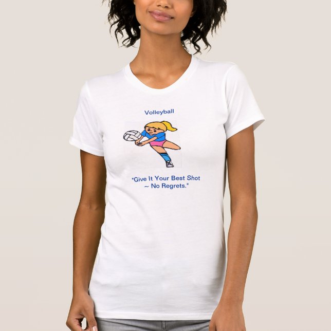 Camiseta El voleibol, lo da (Anverso)