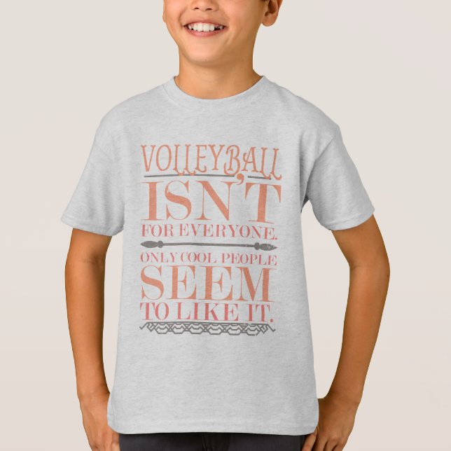 Camiseta El voleibol no es para todos solo para Guay (Anverso)