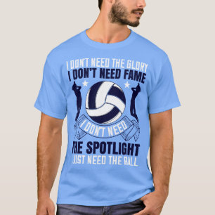 Camiseta El Voleibol Un Buen Sillón Como Un Camarero