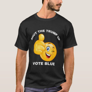 Camiseta El voto de Trump en azul vuelve a elegir al presid