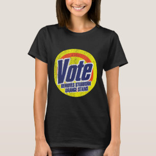 Camiseta El voto gracioso elimina a Naranja testarudo y man