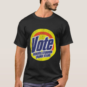 Camiseta El voto gracioso elimina a Naranja testarudo y man