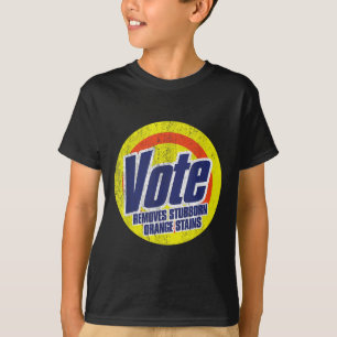 Camiseta El voto gracioso elimina a Naranja testarudo y man
