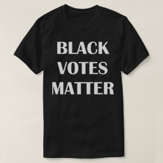Camiseta El voto negro importa