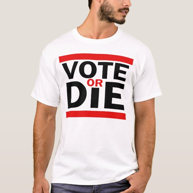 Camiseta El voto o muere (Anverso)