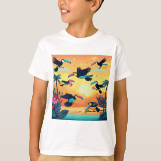 Camiseta El vuelo de Fancy: Personalizados de turistas se d