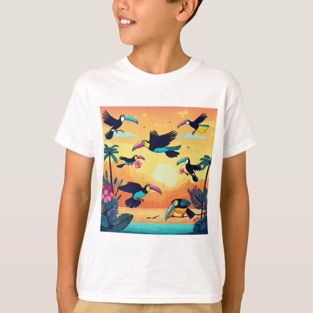 Camiseta El vuelo de Fancy: Personalizados de turistas se d (Anverso)