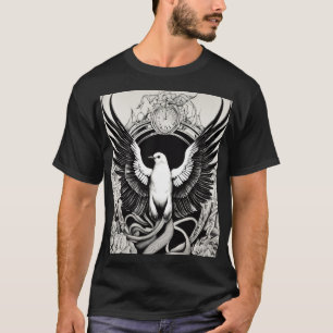 Camiseta El vuelo de la libertad: La paloma escapa de la pr