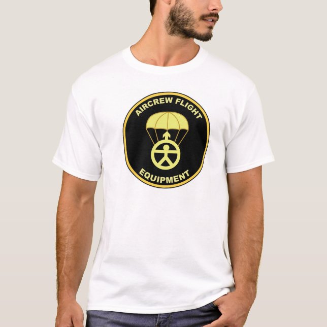 Camiseta El vuelo de la tripulación aérea equipa (Anverso)