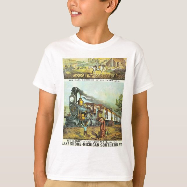 Camiseta El vuelo del correo rápido (Anverso)