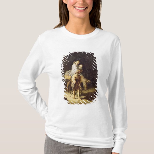 Camiseta El vuelo en Egipto (Anverso)