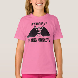 Camiseta El vuelo lindo del estilo del dibujo animado