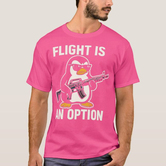 Camiseta El vuelo no es una opción (Anverso)