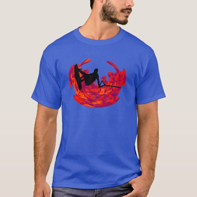 CAMISETA EL WAKEBOARDER SANO (Anverso)