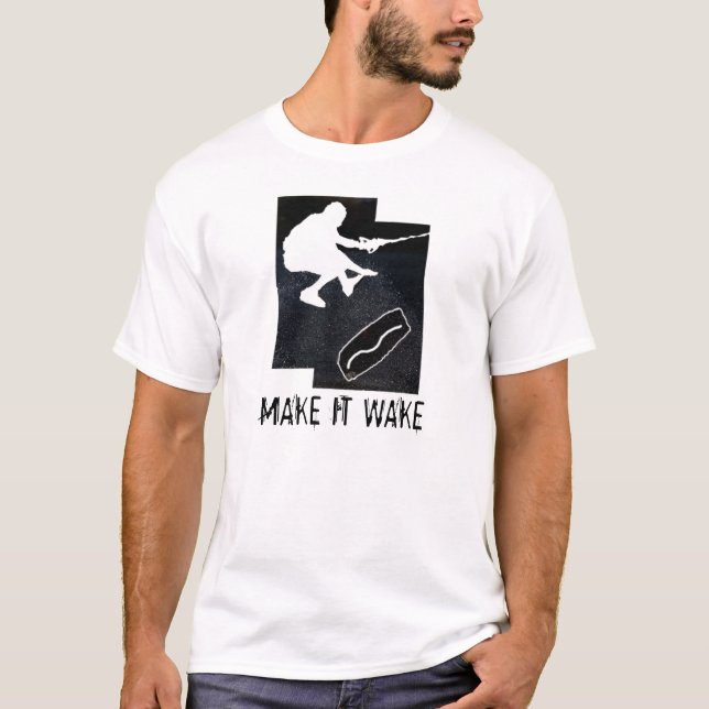 Camiseta el wakeskate, LE HACE ESTELA (Anverso)